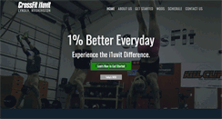 Desktop Screenshot of crossfitiluvit.com